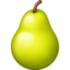 Pear Emoji (Facebook)