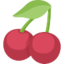 Cherries Emoji (Facebook)