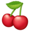 Cherries Emoji (Facebook)