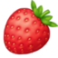 Strawberry Emoji (Facebook)