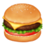 bánh hamburger Emoji (Facebook)