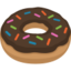 Doughnut Emoji (Facebook)