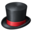 Top Hat Emoji (Facebook)