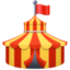 Circus Tent Emoji (Facebook)