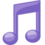 Musical Note Emoji (Facebook)
