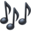 Musical Notes Emoji (Facebook)