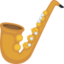 Saxophone Emoji (Facebook)