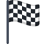 Chequered Flag Emoji (Facebook)