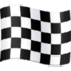 Chequered Flag Emoji (Facebook)