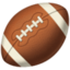 amerikansk fodbold Emoji (Facebook)