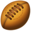 piłka do rugby Emoji (Facebook)