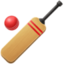 Cricket Game Emoji (Facebook)