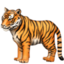 tijger Emoji (Facebook)