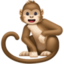 macaco Emoji (Facebook)