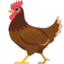 Chicken Emoji (Facebook)