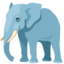 Elephant Emoji (Facebook)