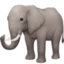 elefant Emoji (Facebook)