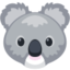 Koala Emoji (Facebook)