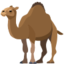 Camel Emoji (Facebook)