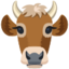 Cow Face Emoji (Facebook)