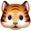 Tiger Face Emoji (Facebook)