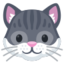Cat Face Emoji (Facebook)