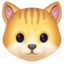 faccina gatto Emoji (Facebook)