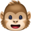 tête de singe Emoji (Facebook)