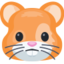 Hamster Face Emoji (Facebook)