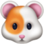 tête de hamster Emoji (Facebook)