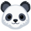 Panda Face Emoji (Facebook)