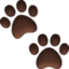 Paw Prints Emoji (Facebook)