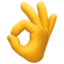 Ok Hand Emoji (Facebook)