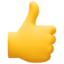 Thumbs Up Emoji (Facebook)