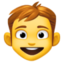 chłopiec Emoji (Facebook)