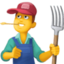 Man Farmer Emoji (Facebook)