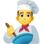 cozinheiro Emoji (Facebook)