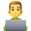 IT-Experte Emoji (Facebook)