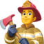 Man Firefighter Emoji (Facebook)