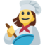 Woman Cook Emoji (Facebook)