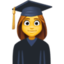 woman student Emoji (Facebook)