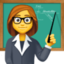 Woman Teacher Emoji (Facebook)