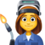 fabriko darbininkė Emoji (Facebook)