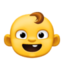 niemowlę Emoji (Facebook)