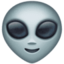 alienígena Emoji (Facebook)