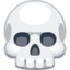 Skull Emoji (Facebook)