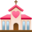 chiesa per matrimonio Emoji (Facebook)