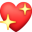 Sparkling Heart Emoji (Facebook)