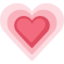 Growing Heart Emoji (Facebook)