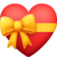 Heart With Ribbon Emoji (Facebook)